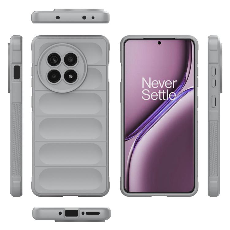 Funda TPU + Franela OnePlus Ace 5 Ace 5 Pro Protección Mágica (Gris)