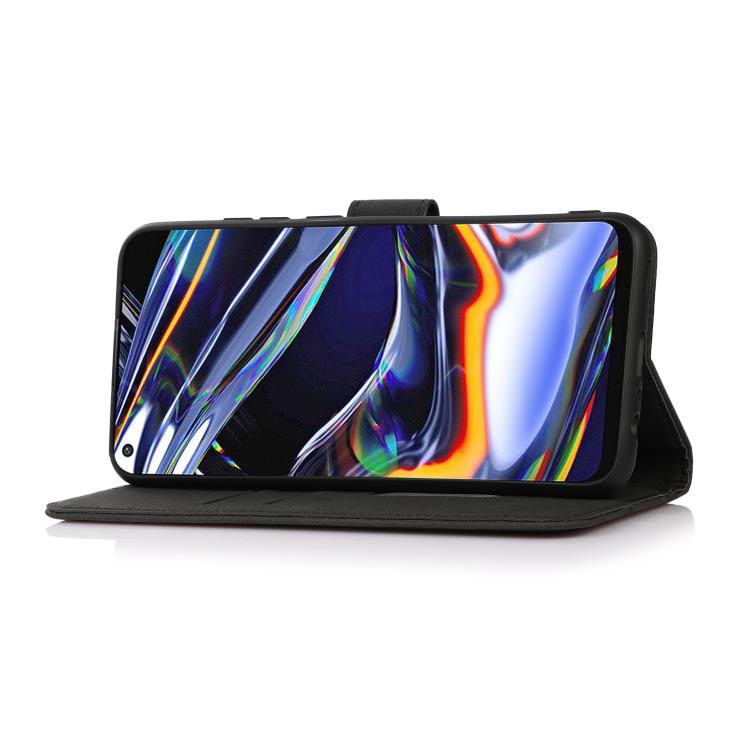 Funda de Cuero Khazneh para iPhone 16E Textura Mate (Negra)
