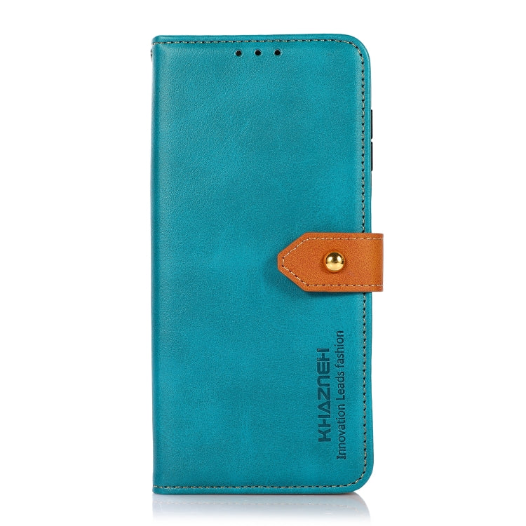 Funda de Cuero con Tapa para OnePlus Nord 13 Khazneh (Azul) Textura Piel de Vaca