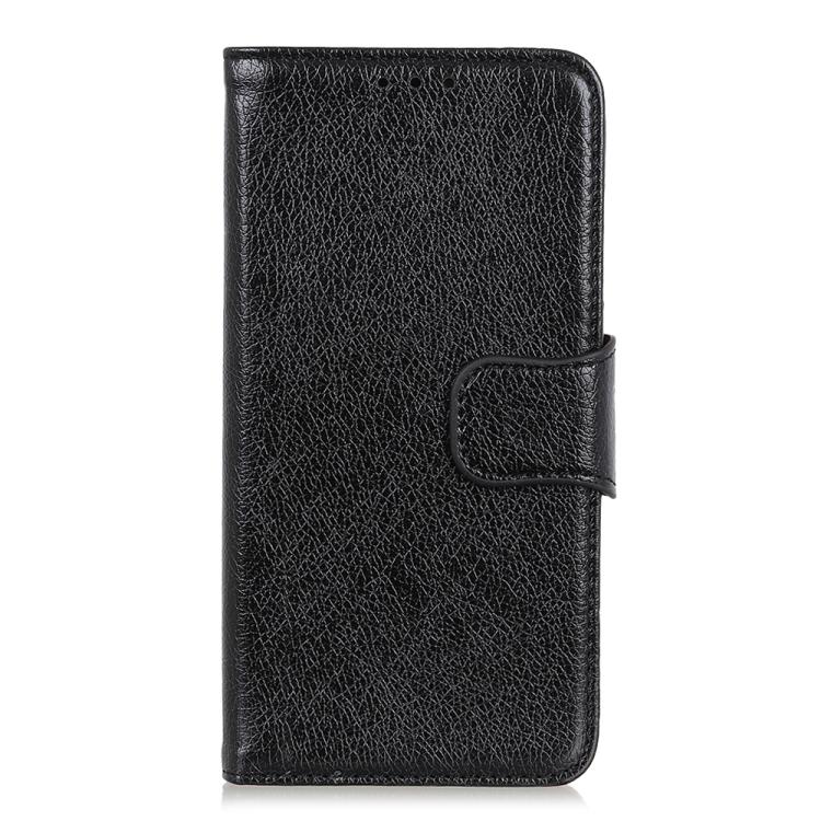 Funda de Cuero Textura Nappa para OnePlus 13R Global (Negra)
