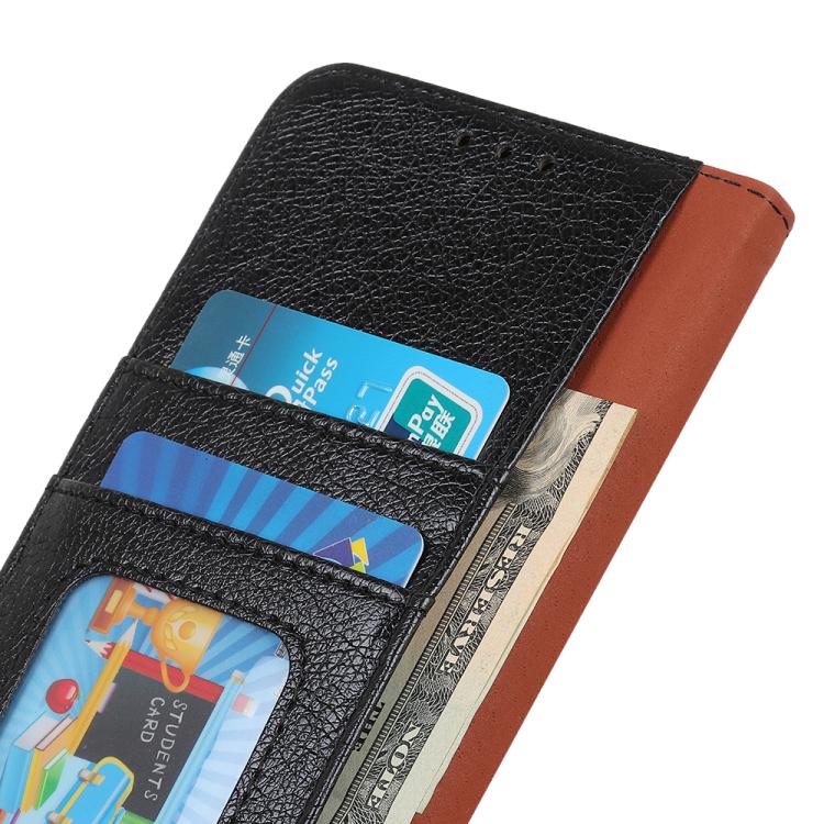 Funda de Cuero Textura Nappa para OnePlus 13R Global (Negra)