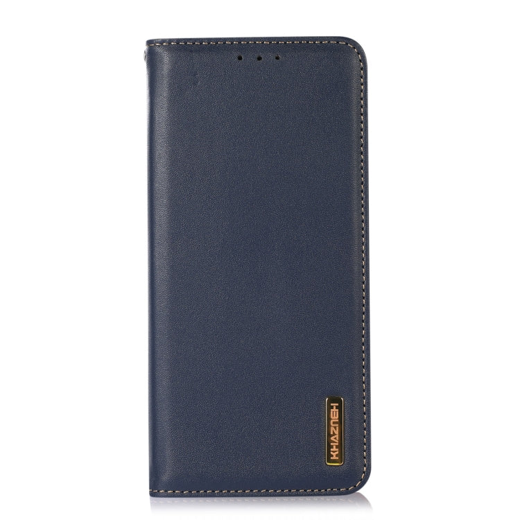 Funda para Teléfono Khazneh Nappa con Piel de Vaca para OnePlus Nord 13 (Azul)