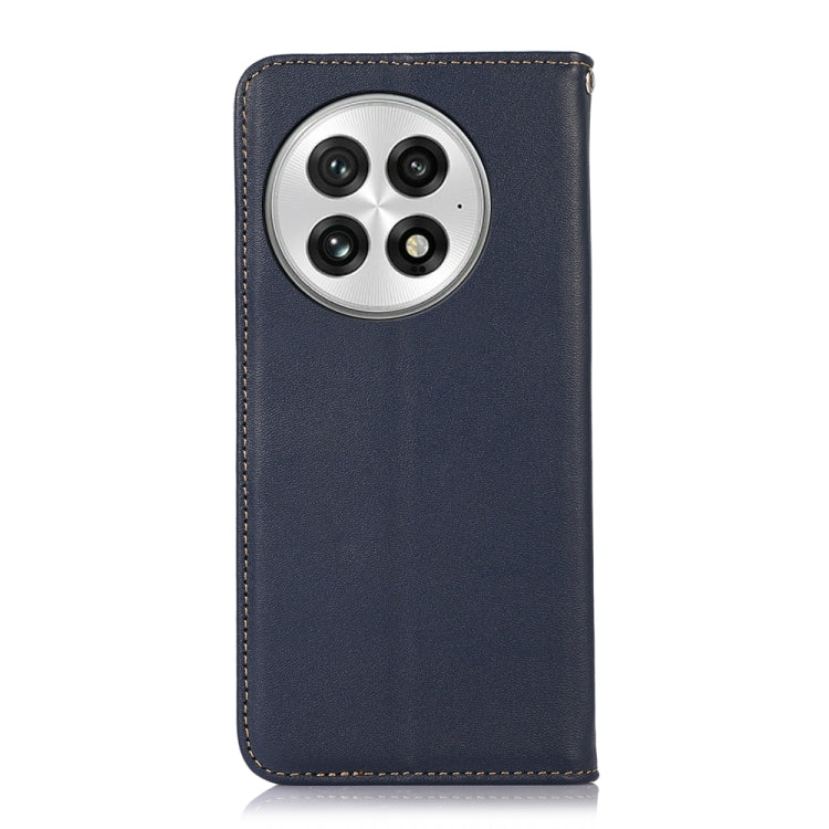 Funda para Teléfono Khazneh Nappa con Piel de Vaca para OnePlus Nord 13 (Azul)