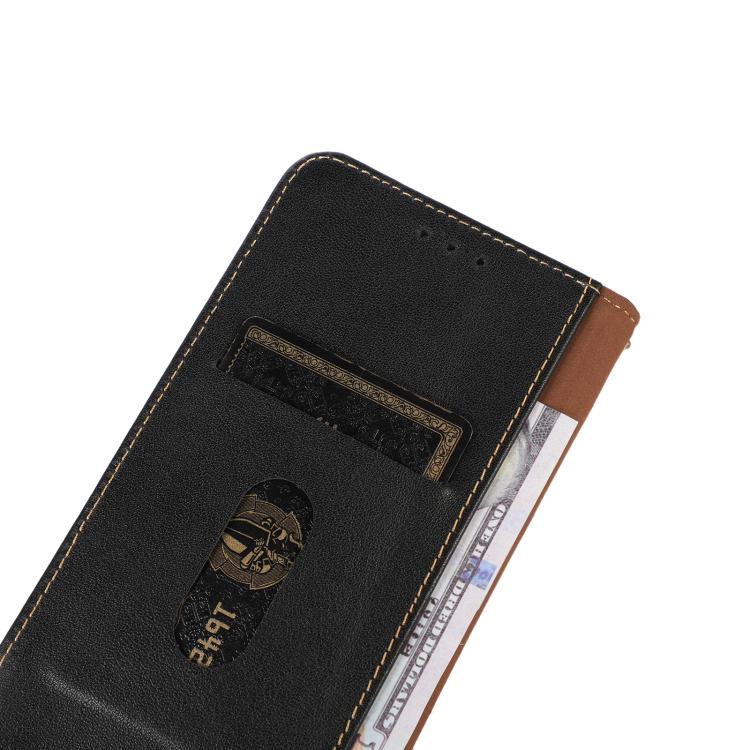 Funda para Teléfono Khazneh Nappa Piel de Vaca para OnePlus Ace 5 Pro / Ace 5 / 13R (Negra)
