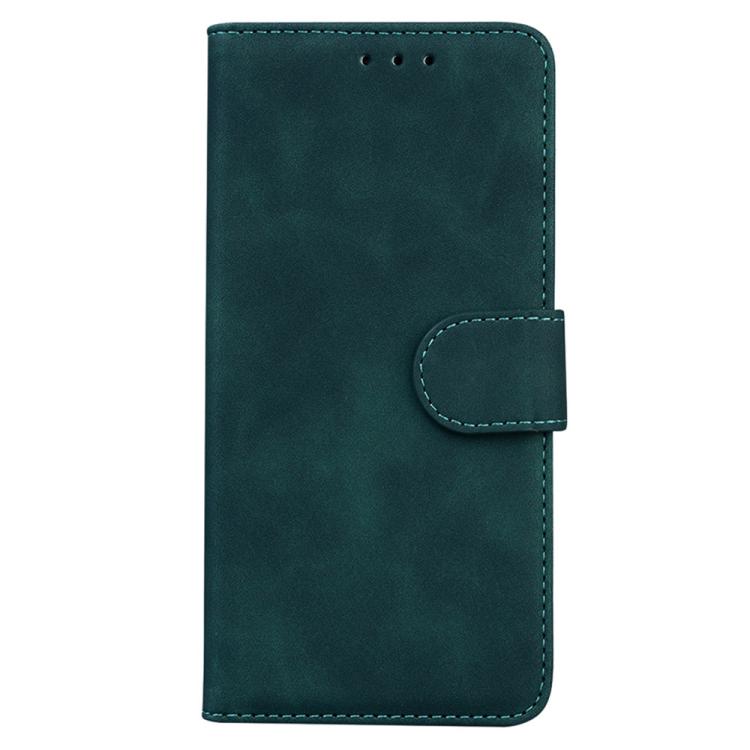 Funda de cuero con tapa para Infinix Zero 40 4G/5G, color puro y tacto suave (verde)