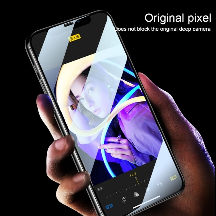 Película de Vidrio Templado para iPhone 15 Pantalla Completa Arco Grande Aluminio Alto (25PCs) - MOVILSTORE