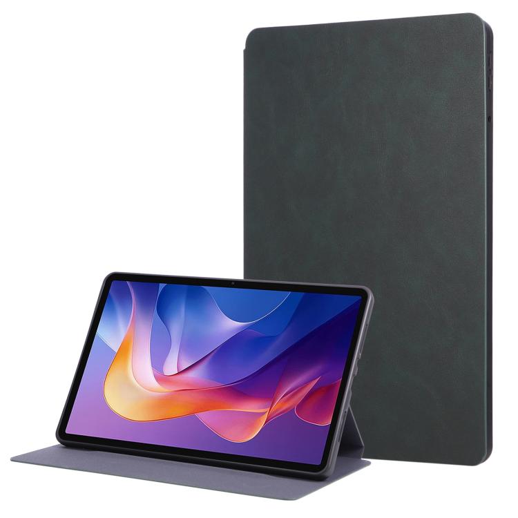 Funda de cuero Crazy Horse para Xiaomi Redmi Pad 2 (azul oscuro)