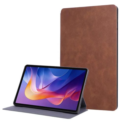 Funda de cuero Crazy Horse para Xiaomi Redmi Pad 2 (marrón)