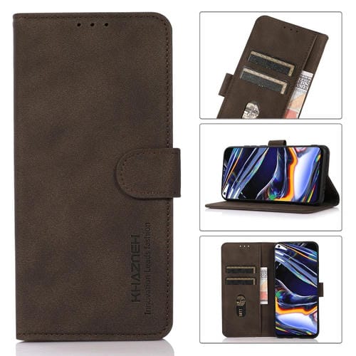 Funda para Samsung Galaxy Xcover 7 Khazneh Cuero Textura Mate (Marrón)