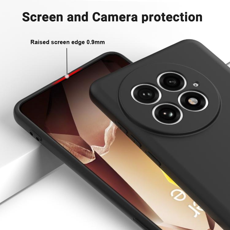 Funda Silicona Líquida OnePlus 13 a Prueba de Golpes (Negra)