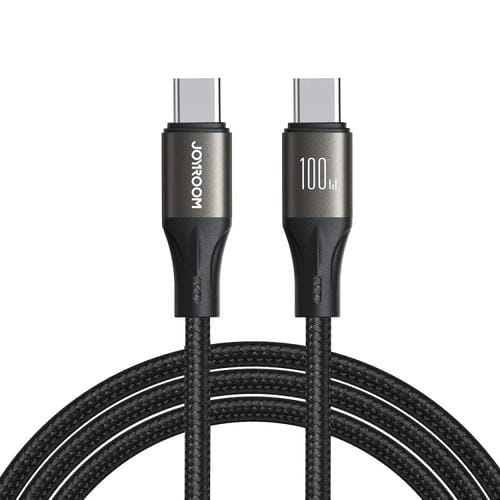 Cable de Datos y Carga Rápida Joyro0M Sa25-Cc5 100W Usb-C a Usb-C 2 m (Negro)