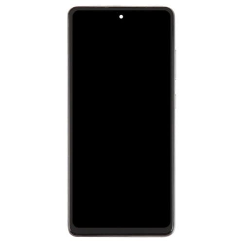 TFT LCD-Bildschirm Samsung Galaxy A52S SM-A528B und Rahmen (Ohne Fingerabdrücke)