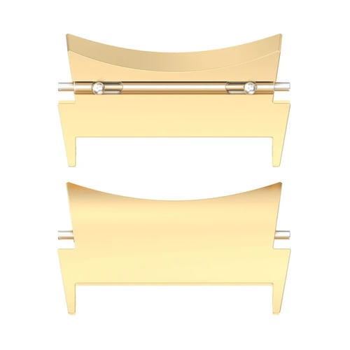 Stainless Steel Watch Band Connector Samsung Galaxy Watch 6/6 Classic (Gold)