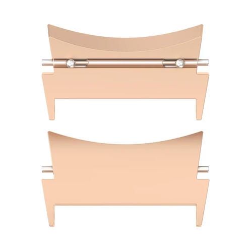 Samsung Galaxy Watch 6/6 Classic Stainless Steel Band Connector (Rose Gold)