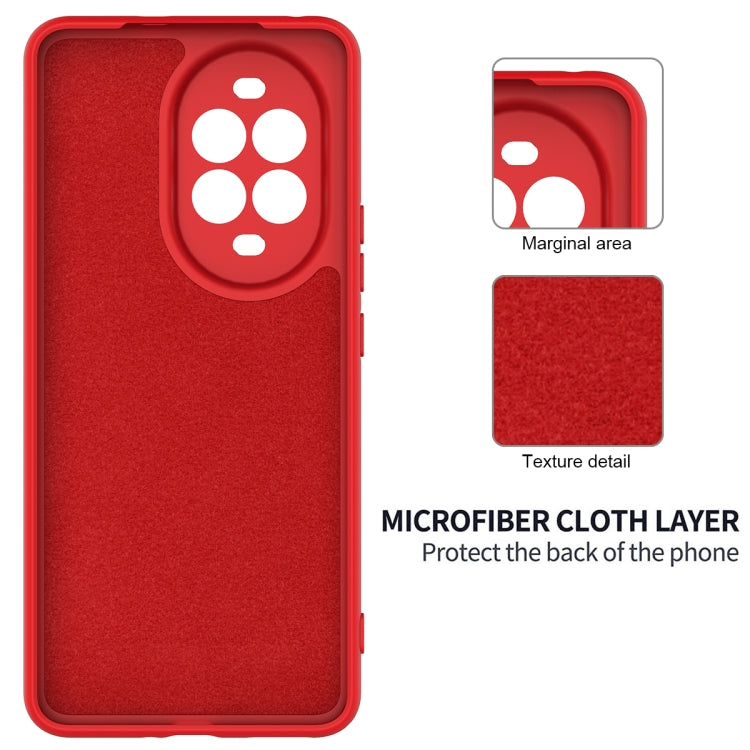 Funda Protectora Silicona Líquida Huawei Nova 13 Pro Cobertura Total (Rojo)
