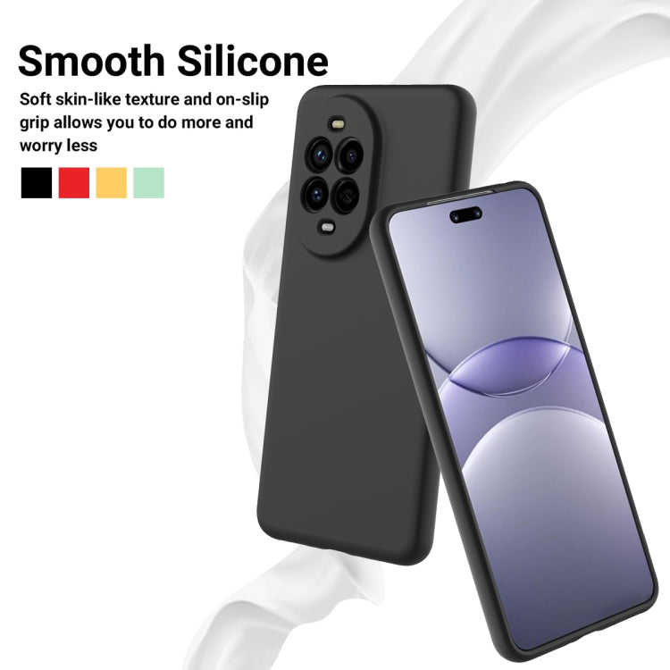 Funda Protectora Silicona Líquida Huawei Nova 13 Pro Cobertura Total (Negro)