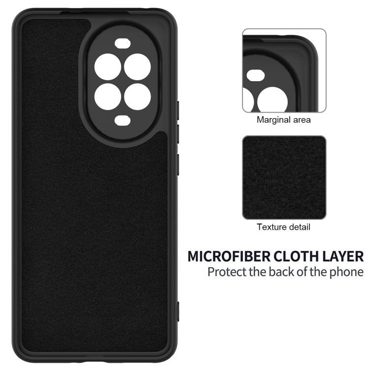 Funda Protectora Silicona Líquida Huawei Nova 13 Pro Cobertura Total (Negro)