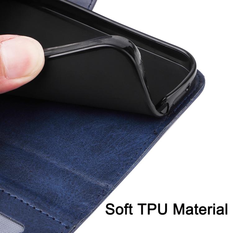 Funda Piel Sintética con Tapa OnePlus 13R/Ace 5/Ace 5 Pro (Azul)