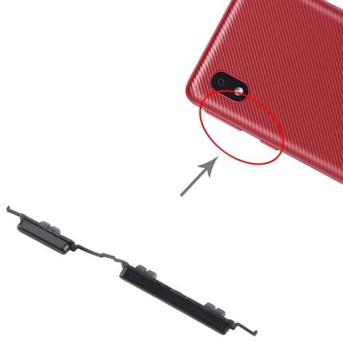 Pulsante di accensione e volume Samsung Galaxy M01 Core SM-M013 (Nero) (10 pezzi)