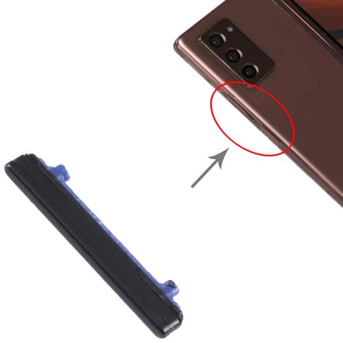 Boutons d'alimentation et de volume Samsung Galaxy Z Fold2 5G SM-F916B (Noir) (10 pièces)