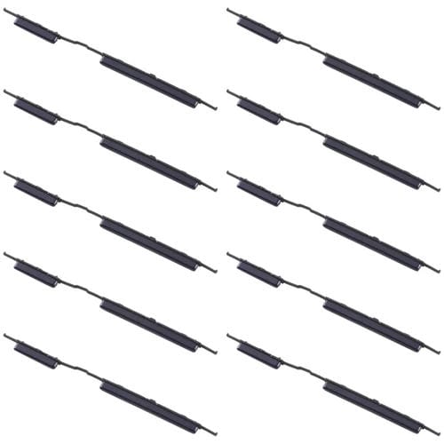 Ein- / Ausschalttasten und Lautstärketasten Samsung Galaxy A21s SM-A217 (10 Stück) (Schwarz)