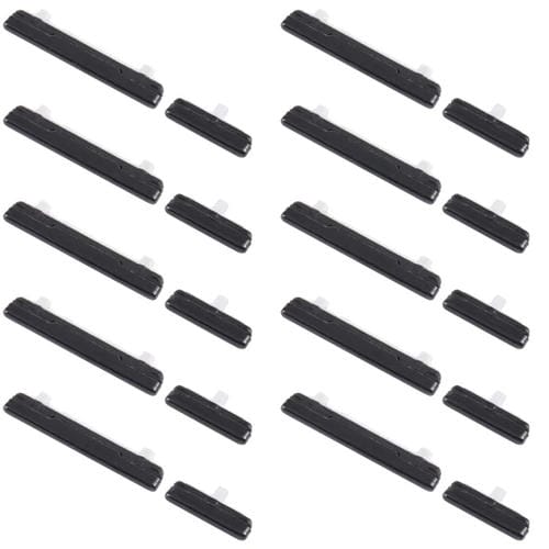 Botones de Encendido y Volumen Samsung Galaxy S21 Ultra 5G SM-G998 (10 Piezas) (Negro)