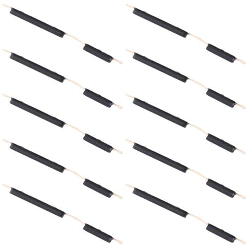 Power and Volume Button Kit Samsung Galaxy M11 SM-M115 (Black) (10 Pieces)