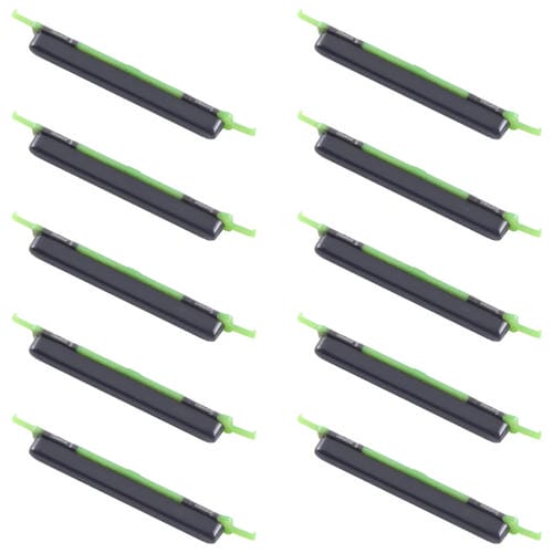 Bouton d'alimentation et de volume Samsung Galaxy A13 4G SM-A135 (Noir) - Pack (10 pièces)