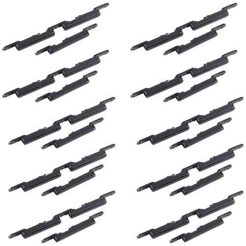 Power and Volume Buttons Samsung Galaxy M10s SM-M107 (10 Pieces) (Black)