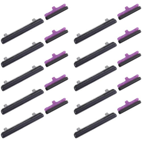 Pulsante di accensione e volume Samsung Galaxy S20+ SM-G985 (10 pezzi) (Nero)