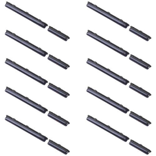 Botões de Energia e Volume Samsung Galaxy A41 SM-A415 (10 Peças) (Preto)