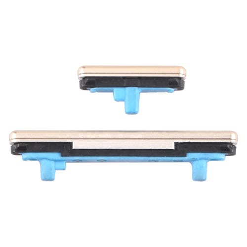 Botão de Energia e Volume (10 Peças) Samsung Galaxy A8+ SM-A730 (Dourado)