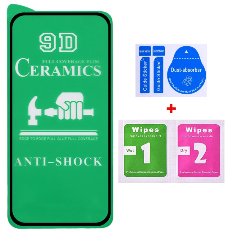 Película Cerámica de Pantalla Completa para iPhone 15 Pro / 15 9D con Pegamento - MOVILSTORE