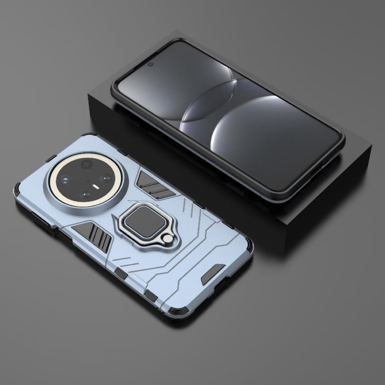 Funda para Teléfono Huawei Mate 70 Pro/70 Pro+ TPU y PC Soporte Prueba de Golpes (Azul Marino)