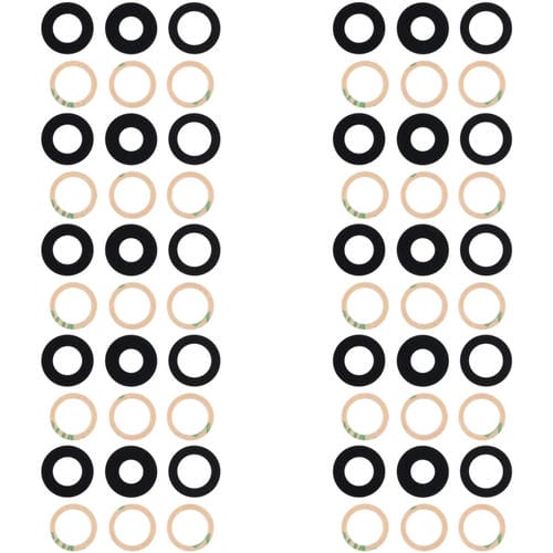 Rear Camera Lens Samsung Galaxy Z Fold4 SM-F936B (10 Pieces)