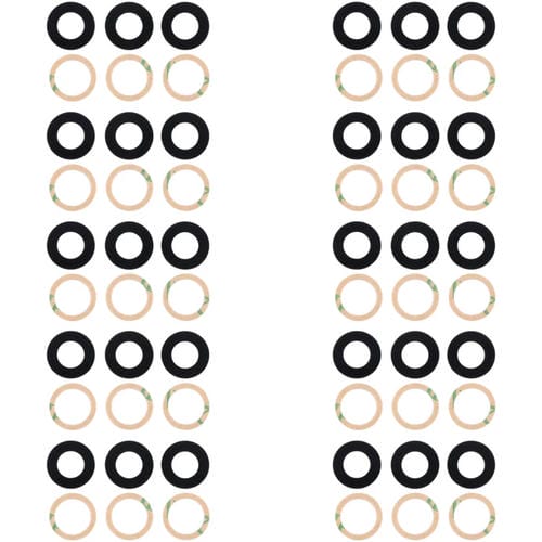 Rückkameraobjektiv Samsung Galaxy Z Fold3 5G SM-F926B - Packung von (10 Stück)