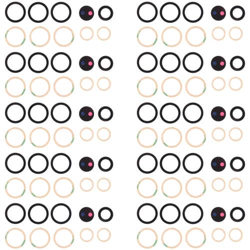 Rückkameraobjektiv Samsung Galaxy S21 Ultra 5G SM-G998B (10 Stück)