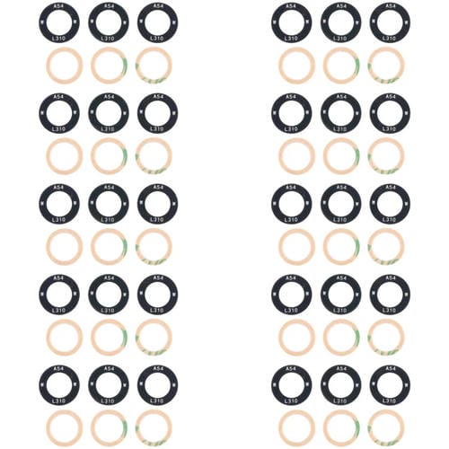 Lente de Cámara Trasera Samsung Galaxy M54 SM-M546B - Paquete de (10 Piezas)