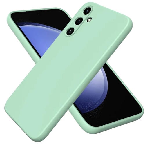 Funda para Teléfono Samsung Galaxy A55 5G Cobertura Total Silicona Líquida (Verde)