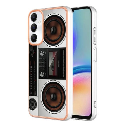 Estuche para Teléfono Samsung Galaxy A05S Imd Doble Cara Mármol Galvanizado (Radio Retro)