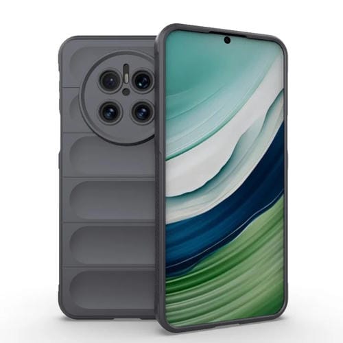Funda TPU y Franela con Protección Mágica para Huawei Mate 70 5G (Gris Oscuro)