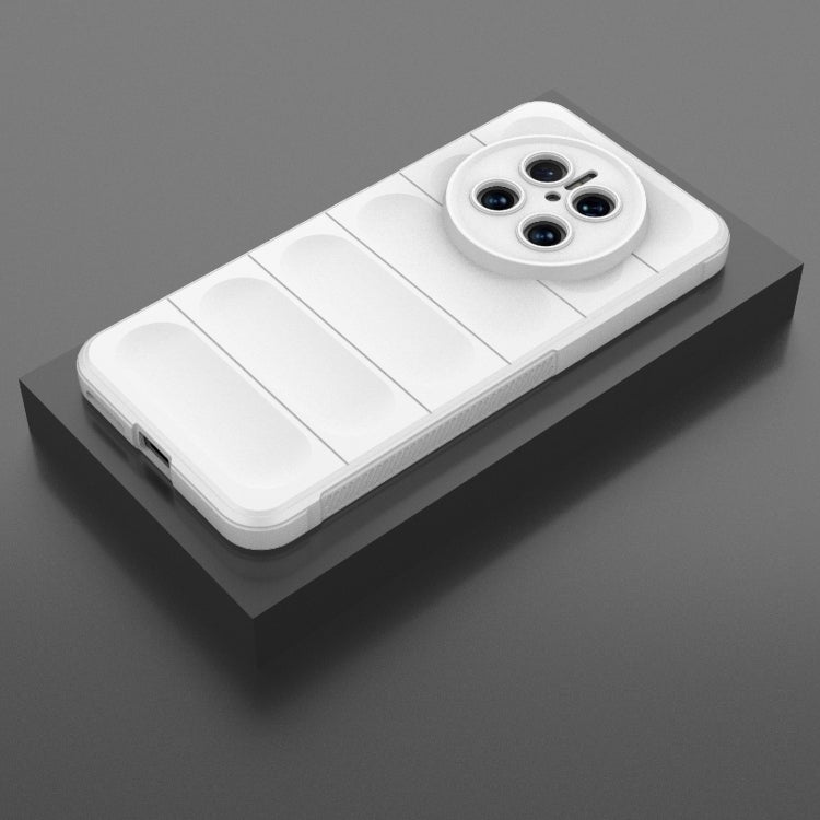 Funda TPU + Franela Huawei Mate 70 5G con Protección Mágica (Blanca)