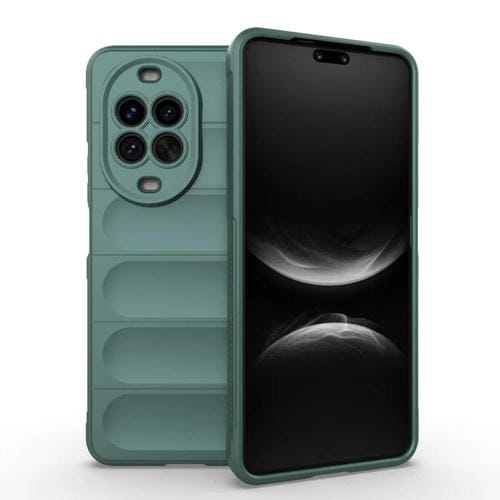 Funda de TPU + franela Magic Shield para Huawei nova 14 Pro 5G (verde oscuro)