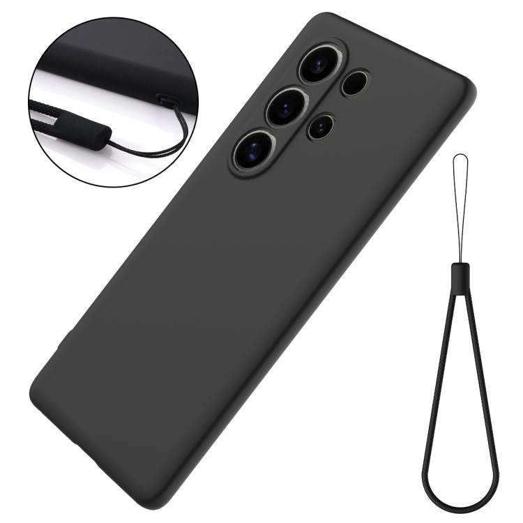 Funda Silicona Líquida Itel S25 Cobertura Total (Negra)