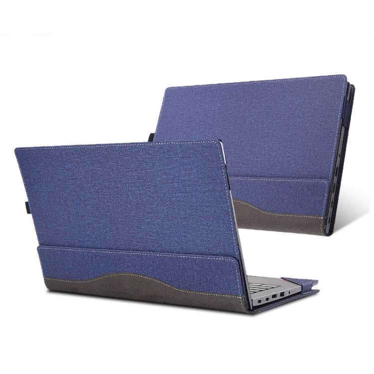 Funda Protectora de Cuero para Portátil Lenovo Ideapad Slim 5 Slim 5I Gen 8 a Prueba de Golpes (Azul Oscuro)
