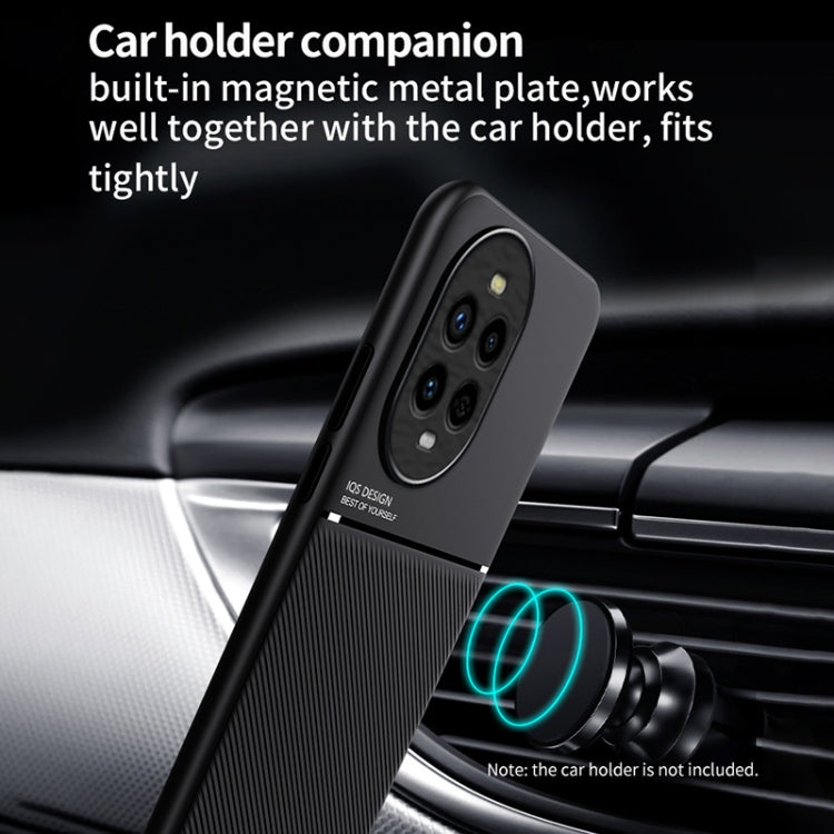 Funda Híbrida TPU y PC con Diseño Magnético y Tira Inclinable para Huawei Nova 13 Pro (Negra)