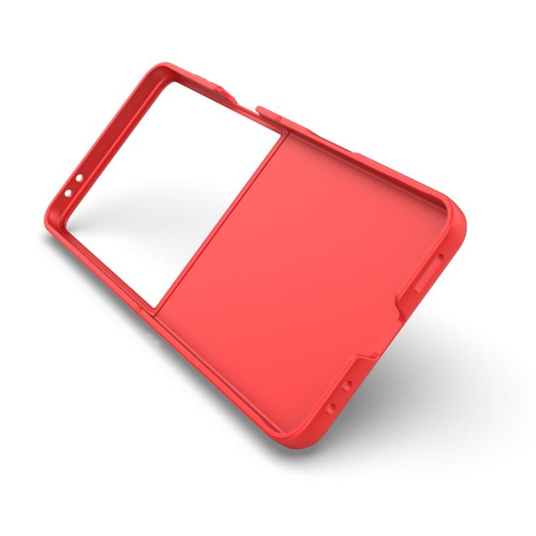 Funda plegable de PC a prueba de golpes con protección mágica para Samsung Galaxy Z Flip7 5G (morado)