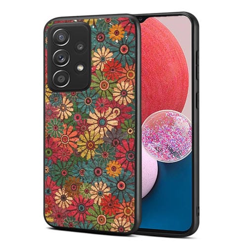 Funda para Teléfono Samsung Galaxy A13 Four Seasons Flower Language TPU (Verde Primavera)