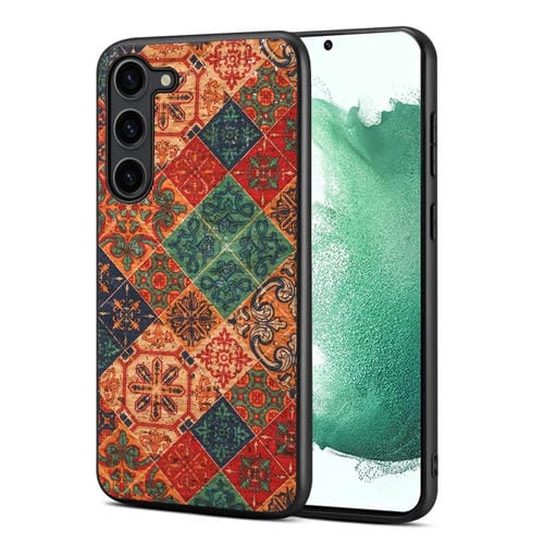 Funda para Teléfono Samsung Galaxy S22 + 5G Four Seasons Flower Language TPU (Azul Invierno)