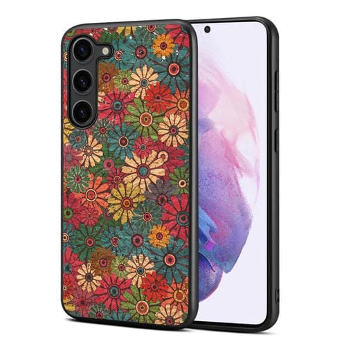 Funda para Teléfono Samsung Galaxy S21 5G Four Seasons Flower Language TPU (Verde Primavera)